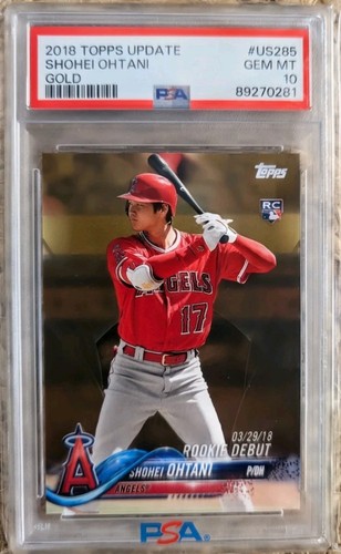 2018 Topps Update Shohei Ohtani [Gold] #US285 card