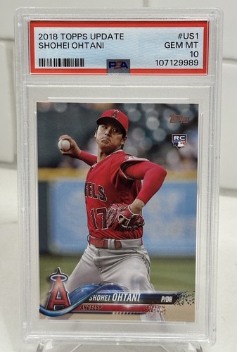 2018 Topps Update Shohei Ohtani #US1 card