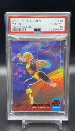 2018 Ultra X-Men Magik [Rainbow Foil] #48 card