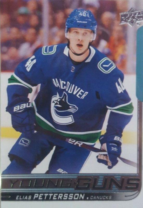 2018 Upper Deck Elias Pettersson #248 card