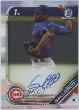 2019 Bowman Chrome Prospects Autographs Richard Gallardo #CPA-RG card
