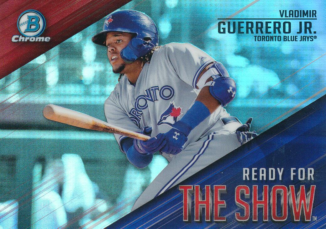 2019 Bowman Chrome Ready for the Show Vladimir Guerrero Jr. #RFTS-1 card