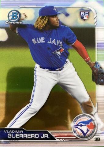 2019 Bowman Chrome Vladimir Guerrero Jr. #73 card