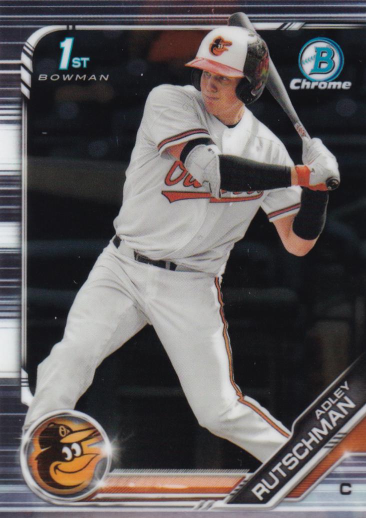 2019 Bowman Draft Chrome Adley Rutschman #BDC-1 card