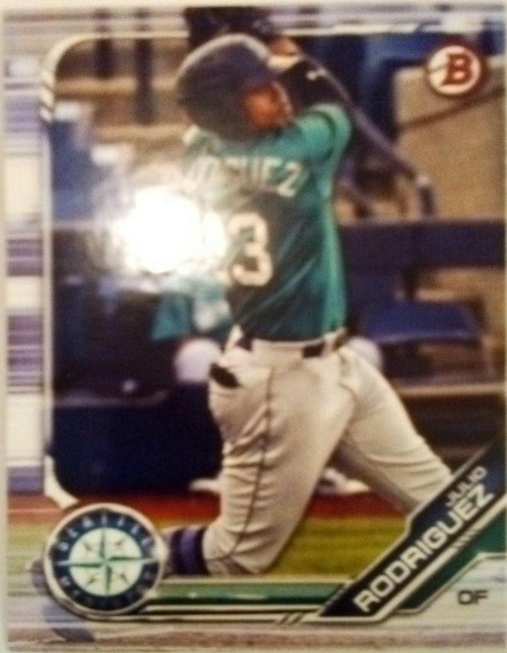 2019 Bowman Draft Julio Rodriguez #BD-60 card