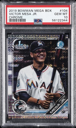 2019 Bowman Mega Box Chrome Victor Mesa Jr. #104 card