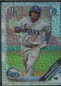 2019 Bowman Mega Box Chrome Wander Franco [Running] #100 card