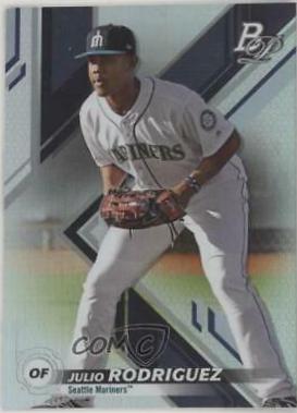 2019 Bowman Platinum Top Prospects Julio Rodriguez #TOP-63 card