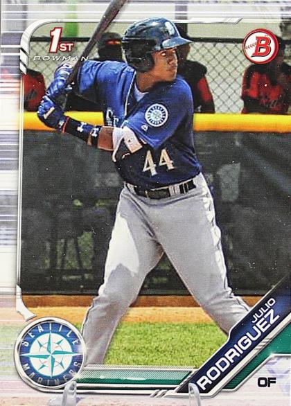 2019 Bowman Prospects Julio Rodriguez #BP-33 card