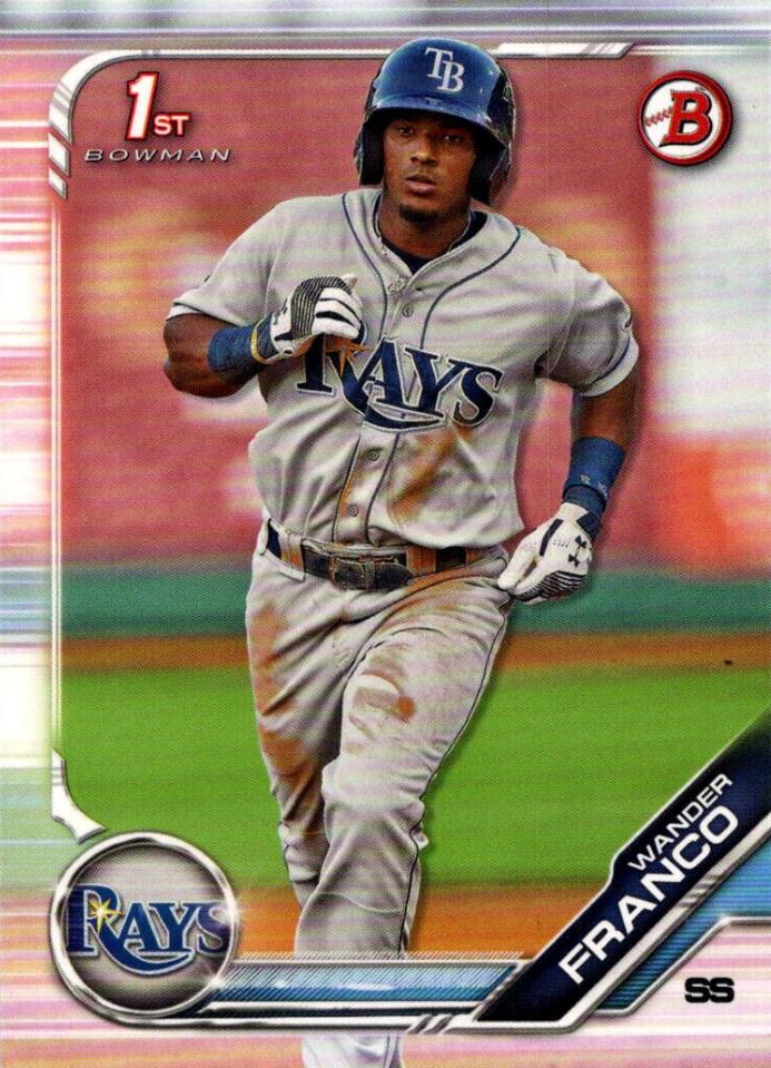 2019 Bowman Prospects Wander Franco #BP-100 card