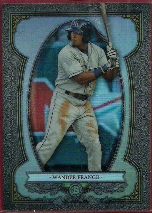 2019 Bowman Sterling Continuity Wander Franco #BS-10 card