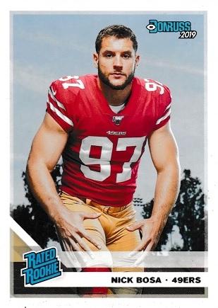 2019 Donruss Nick Bosa #318 card