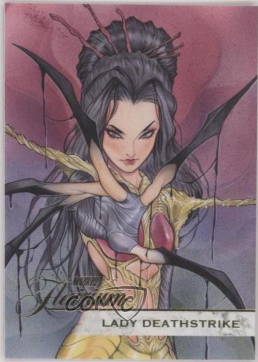2019 Flair Lady Deathstrike #136 card