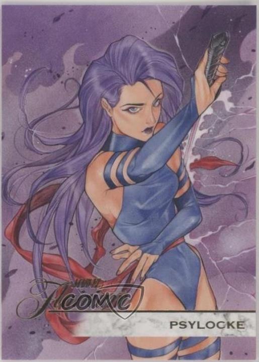 2019 Flair Psylocke #125 card
