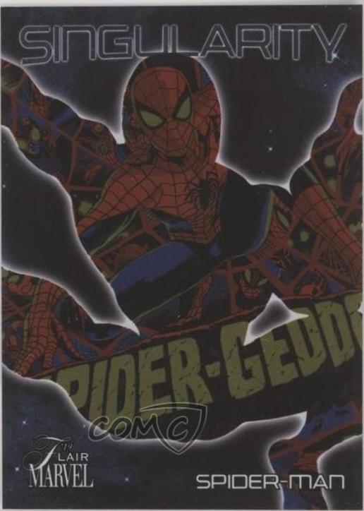 2019 Flair Singularity Spider-Man #S-1 card