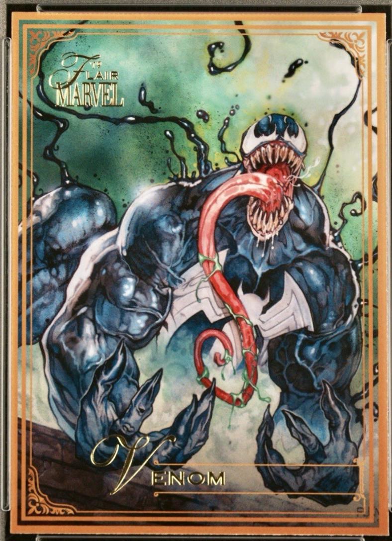 2019 Flair Venom [Gold] #80 card