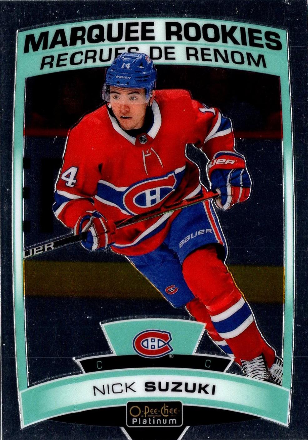 2019 O Pee Chee Platinum Nick Suzuki #164 card