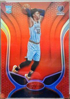 2019 Panini Certified JA Morant [Mirror Red] #152 card