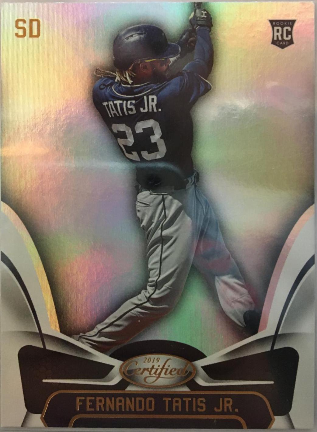 2019 Panini Chronicles Certified Fernando Tatis Jr #22 card