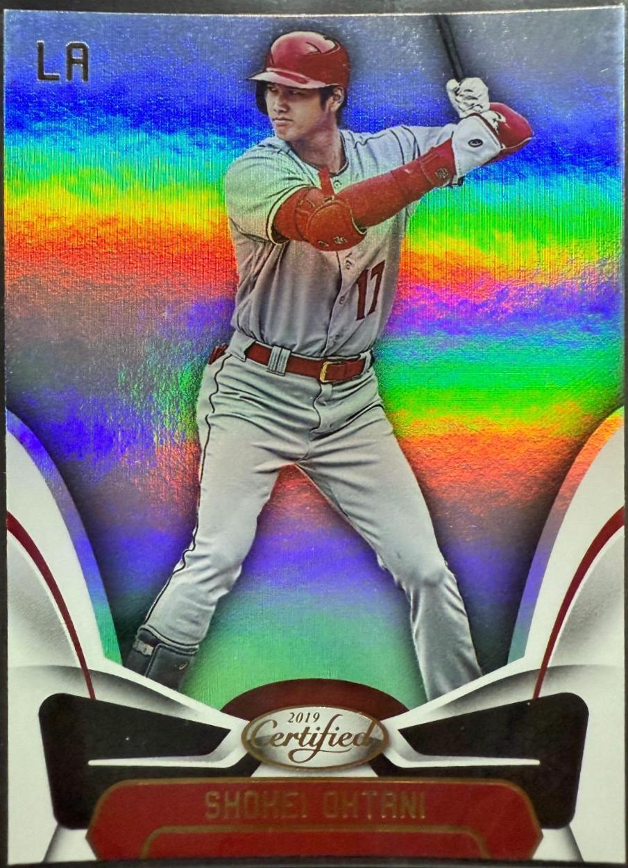 2019 Panini Chronicles Certified Shohei Ohtani #5 card