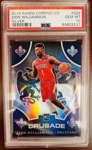 2019 Panini Chronicles Zion Williamson [Silver] #529 card
