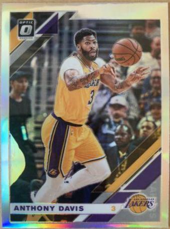 2019 Panini Donruss Optic Anthony Davis [Holo] #90 card
