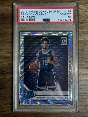 2019 Panini Donruss Optic Brandon Clarke #194 card