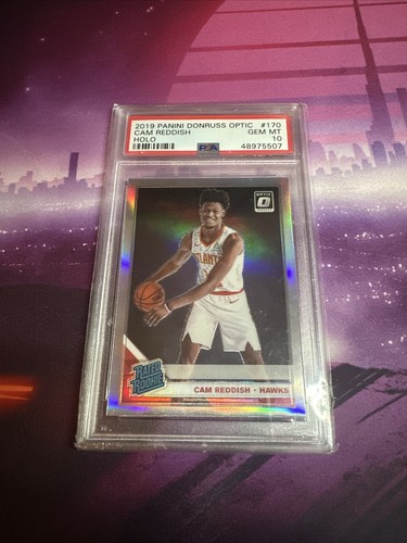 2019 Panini Donruss Optic Cam Reddish [Holo] #170 card