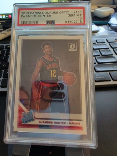 2019 Panini Donruss Optic De'Andre Hunter #198 card