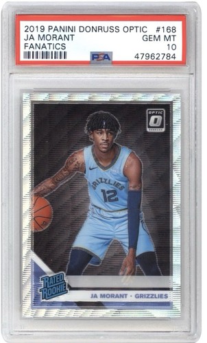 2019 Panini Donruss Optic JA Morant #168 card