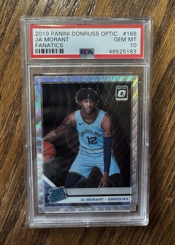 2019 Panini Donruss Optic JA Morant [Fanatics] #168 card
