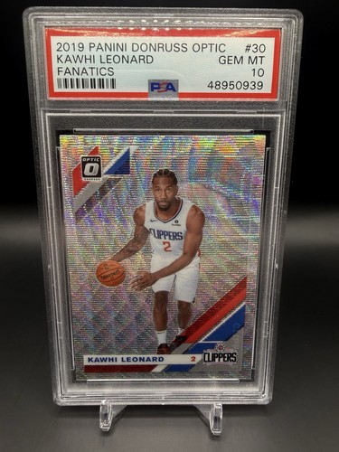 2019 Panini Donruss Optic Kawhi Leonard [Fanatics] #30 card