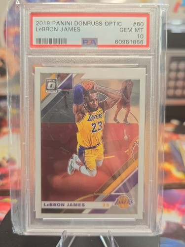 2019 Panini Donruss Optic LeBron James #60 card