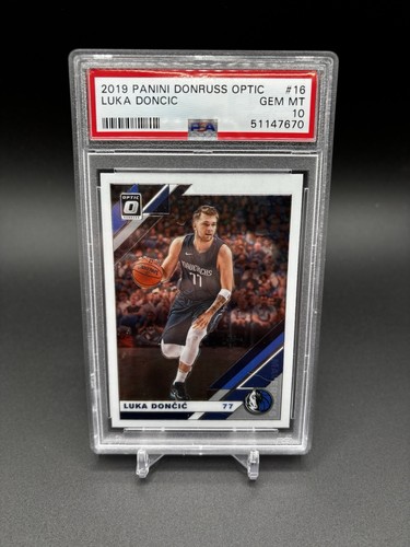 2019 Panini Donruss Optic Luka Doncic #16 card