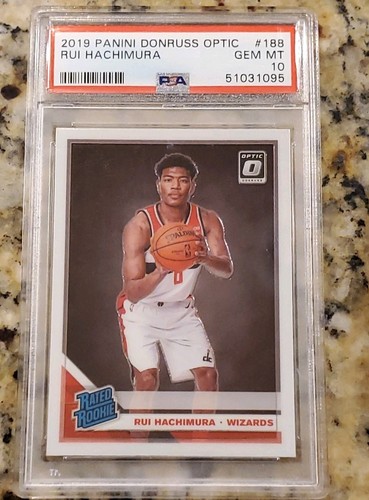 2019 Panini Donruss Optic Rui Hachimura #188 card