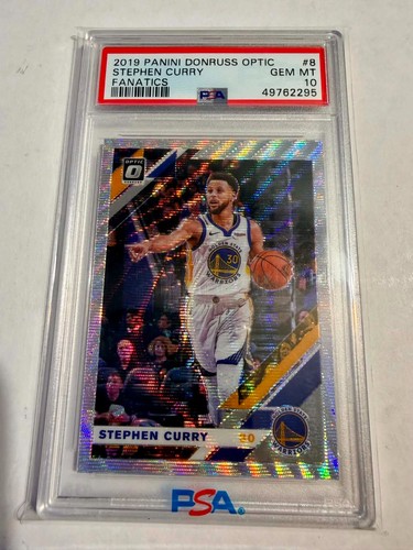 2019 Panini Donruss Optic Stephen Curry [Fanatics] #8 card