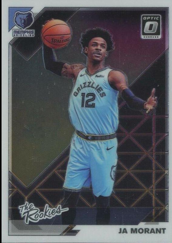2019 Panini Donruss Optic the Rookies JA Morant #2 card