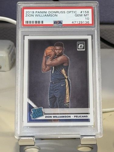 2019 Panini Donruss Optic Zion Williamson [Fanatics] #158 card