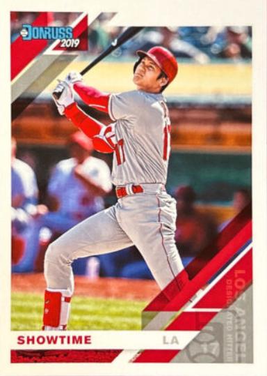 2019 Panini Donruss Shohei Ohtani [SP Variation] #164 card