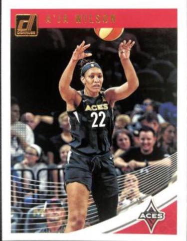 2019 Panini Donruss WNBA A'ja Wilson #9 card
