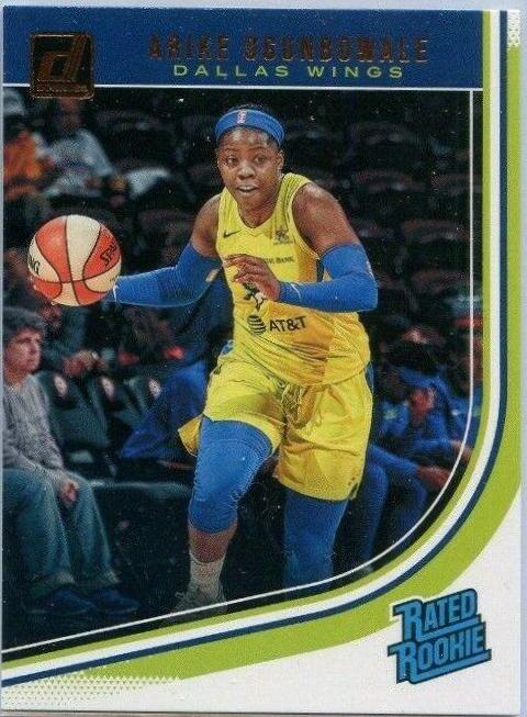 2019 Panini Donruss WNBA Arike Ogunbowale #93 card