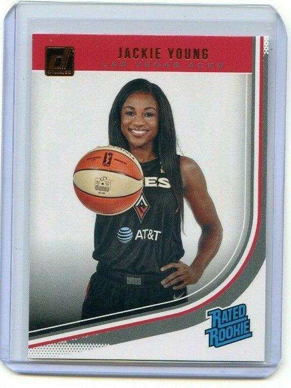 2019 Panini Donruss WNBA Jackie Young #90 card