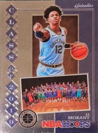 2019 Panini Hoops Class of 2019 JA Morant #9 card