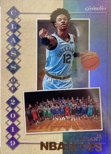 2019 Panini Hoops Class of 2019 JA Morant [Holo] #9 card