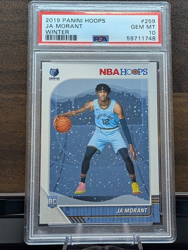 2019 Panini Hoops JA Morant [Winter] #259 card