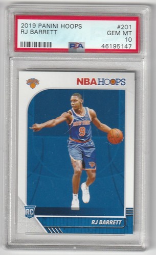2019 Panini Hoops RJ Barrett #201 card