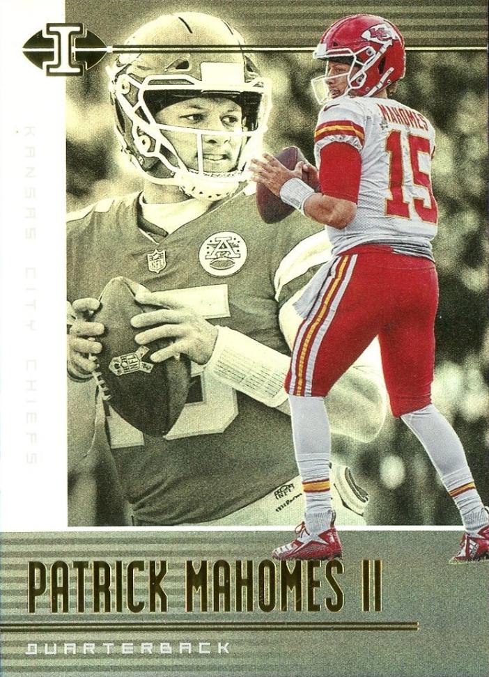 2019 Panini Illusions Patrick Mahomes II #52 card