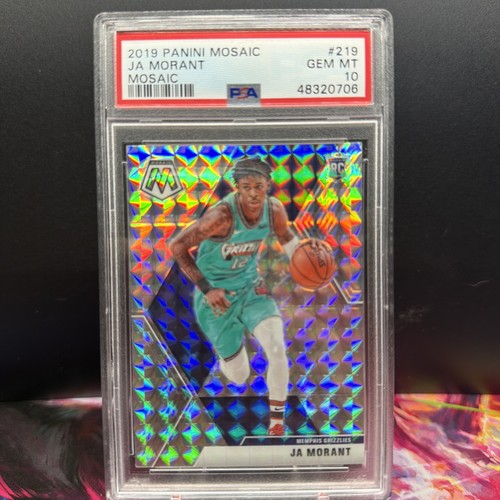 2019 Panini Mosaic JA Morant [Mosaic] #219 card