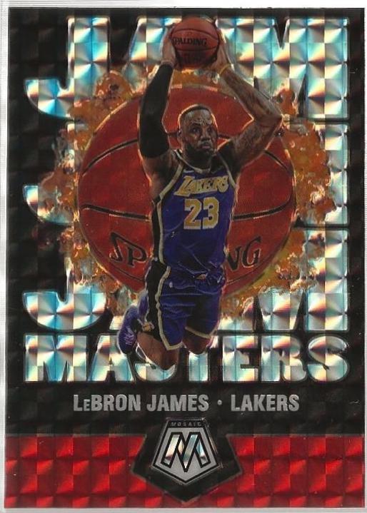 2019 Panini Mosaic Jam Masters LeBron James [Mosaic] #16 card