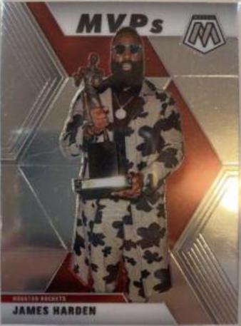 2019 Panini Mosaic James Harden #296 card